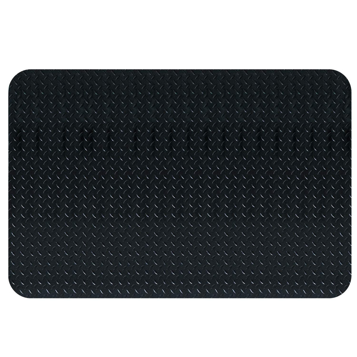 Fasmov grill mat showing waterproof non-slip surface on decking