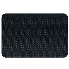 Fasmov grill mat showing waterproof non-slip surface on decking