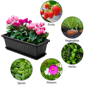 Fasmov durable plastic stands up to seasons and sun.