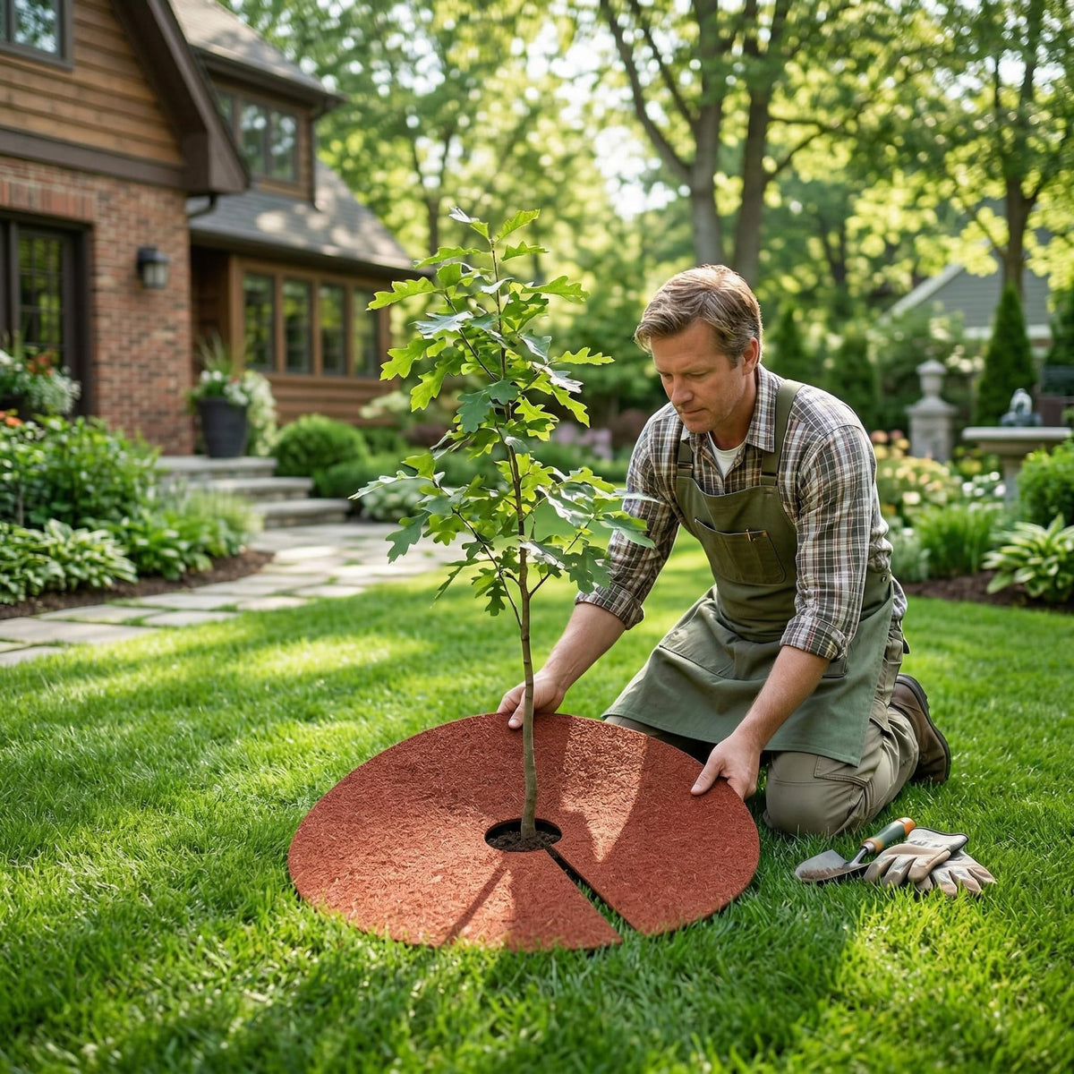 Fasmov ring design allows water and nutrients to reach the root zone.
