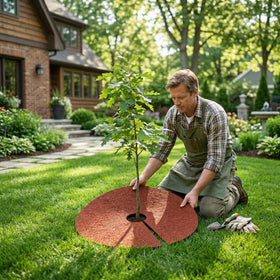 Fasmov ring design allows water and nutrients to reach the root zone.