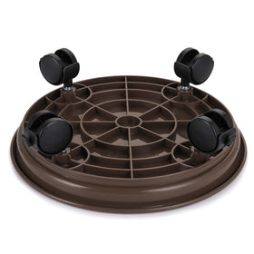 Fasmov water-storage pallet prevents floor splashes while watering indoor plants
