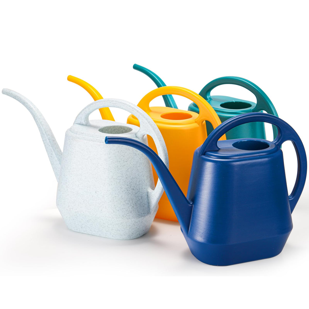 Fasmov garden-flower-shop blue watering can versatile for plants and displays