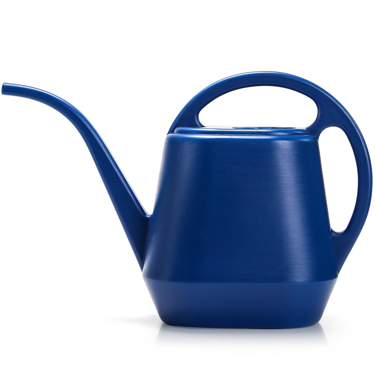 Fasmov half-gallon blue watering can with a comfortable handle for easy home use