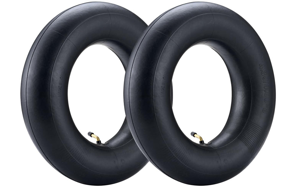 Fastvert 4.80-8 inner tube with TR-87 bent valve for smoother ride on rough terrain