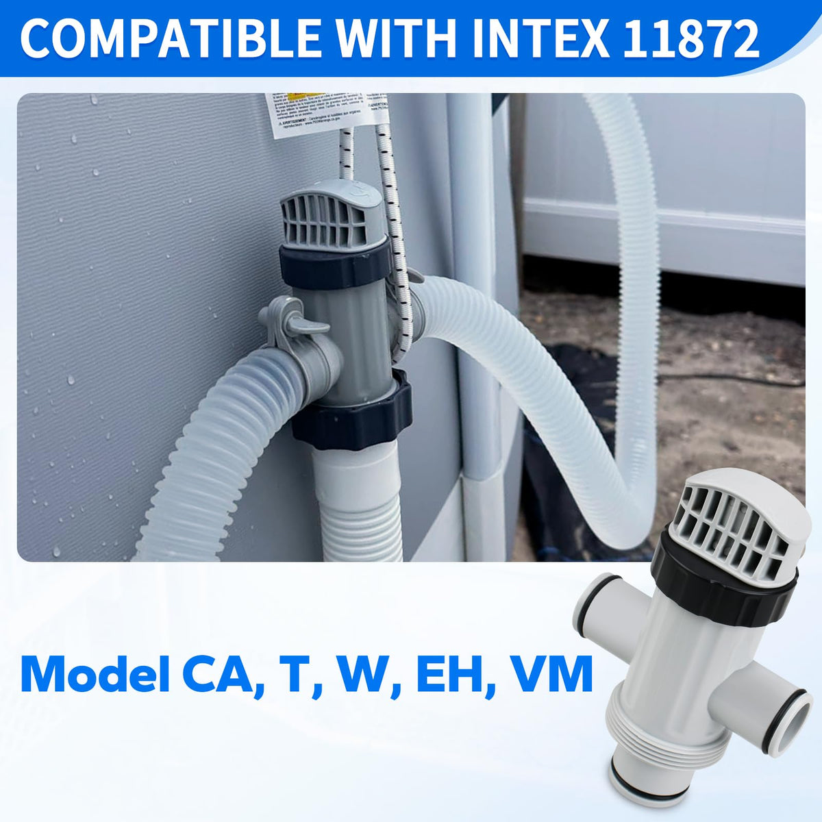FATCANMA split hose plunger installation image highlighting steps