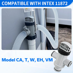 FATCANMA split hose plunger installation image highlighting steps