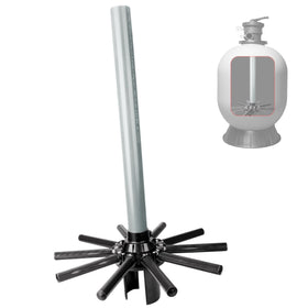 FATCANMA SX244DA center pipe lateral improves flow stability for Hayward sand filters.