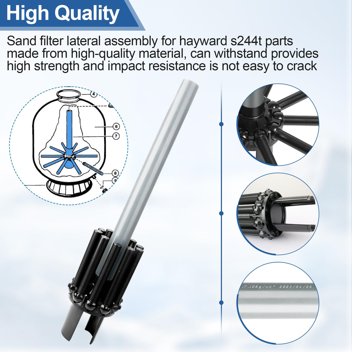 FATCANMA SX244DA durable plastic construction resists cracking and wear over time.
