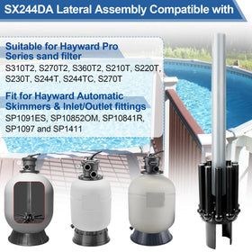 FATCANMA SX244DA folding lateral assembly eases installation and handling during setup.