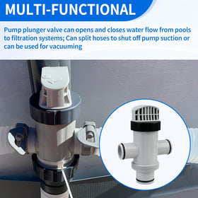FATCANMA valve and hose connection showing easy setup