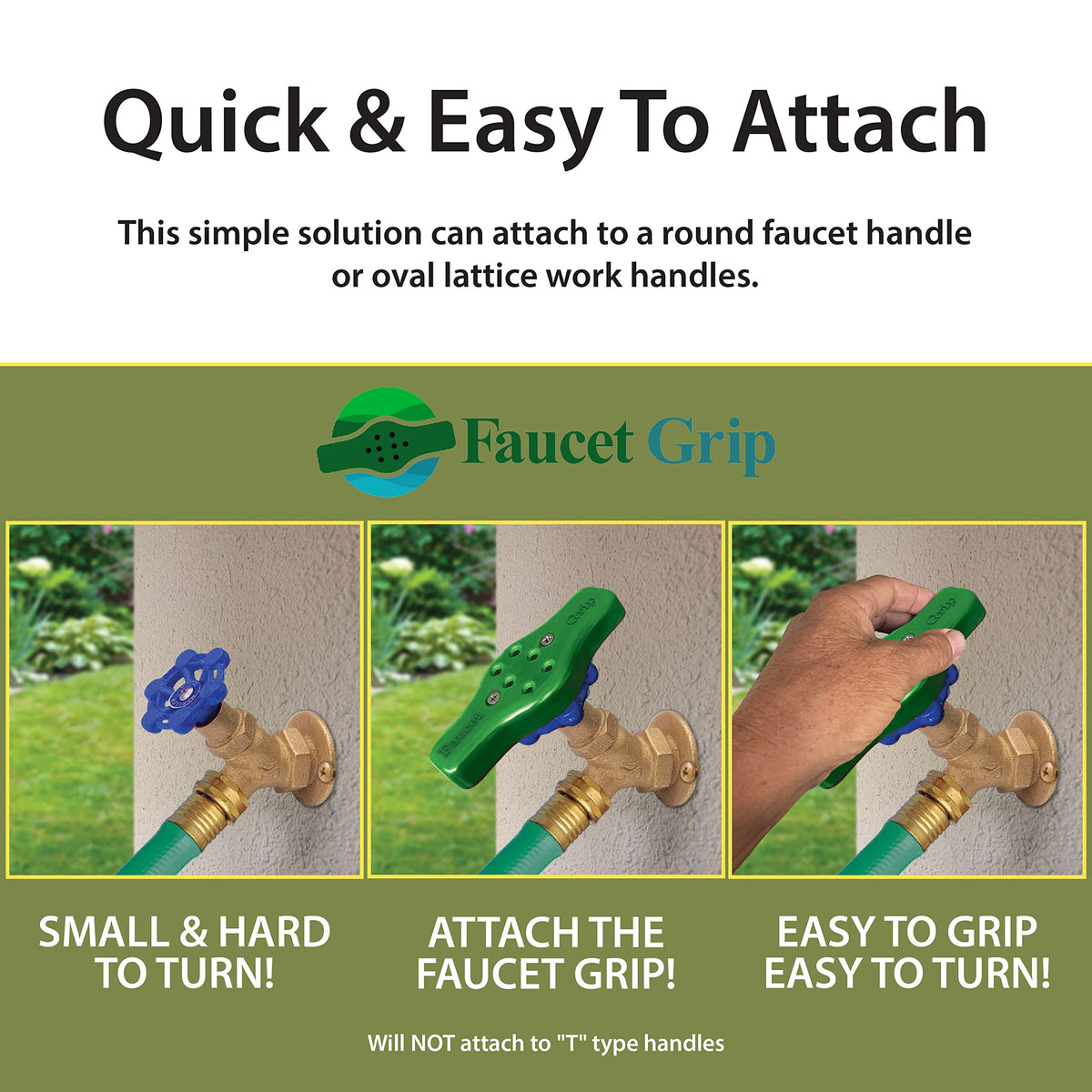 HDPE Faucet Grip demonstrates durable, weather‑resistant material.
