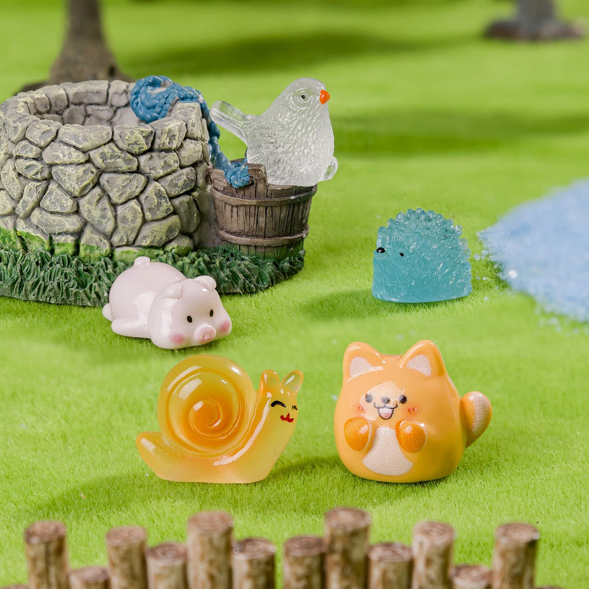 Faunamancy land wildlife figurine adds natural variety to mini landscapes