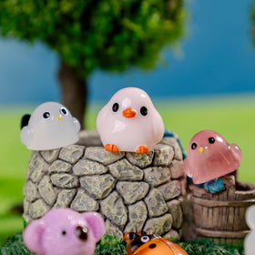 Faunamancy tiny gift toppers resin animals for creative presents.