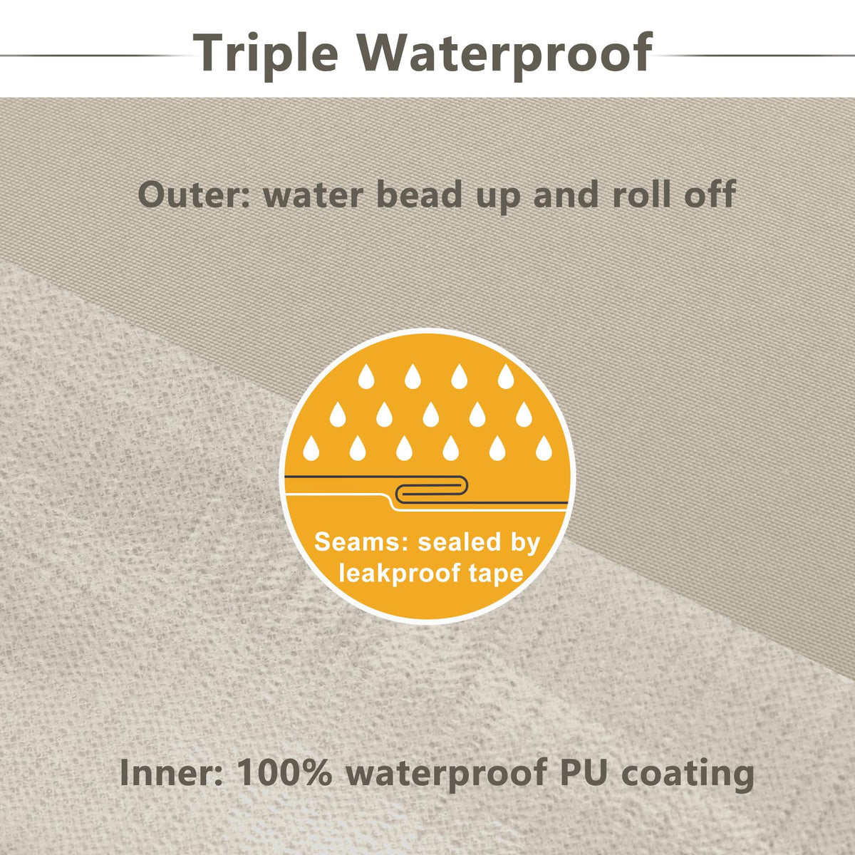 Favoyard luxurious padding close-up emphasizes soft, supportive foam.