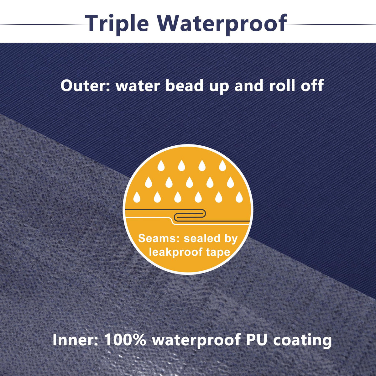 Favoyard luxury padding close-up shows thick sponge for extra comfort.