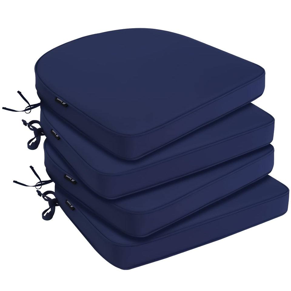 Favoyard outdoor chair cushions four-pack for durable patio seating.
