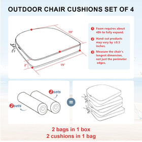 Favoyard waterproof cushion fabric withstands rain for longer outdoor enjoyment.