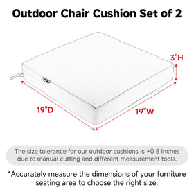 Favoyard cushion strap system keeps the seat in place on windy days.