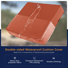 Favoyard TPU-coated reverse shows waterproof protection in use.