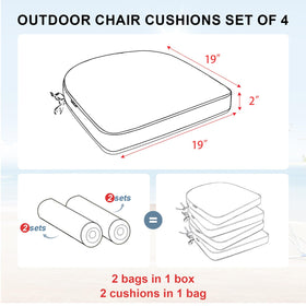 Favoyard cushions with removable covers for easy cleaning.