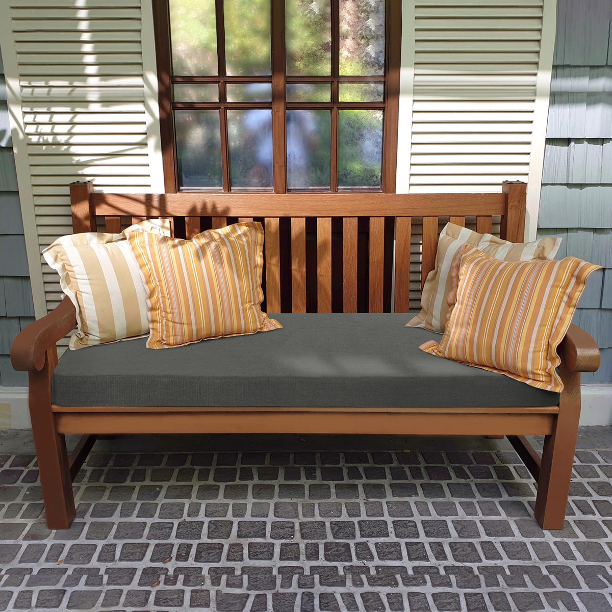 Favoyard weatherproof fabric texture highlights colorfast dye for outdoor use