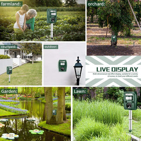 FAYINWBO waterproof design stays effective in rain and dew.