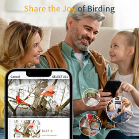 Fazoxo Bird Feeder Camera weatherproof IP65 housing