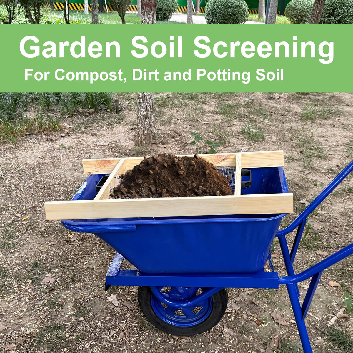 FBOJOY complete screening solution covers soil, sand, and rock needs.