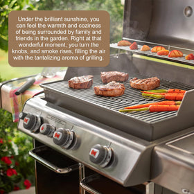FBULWSEC heat resistant plastic construction for grill use