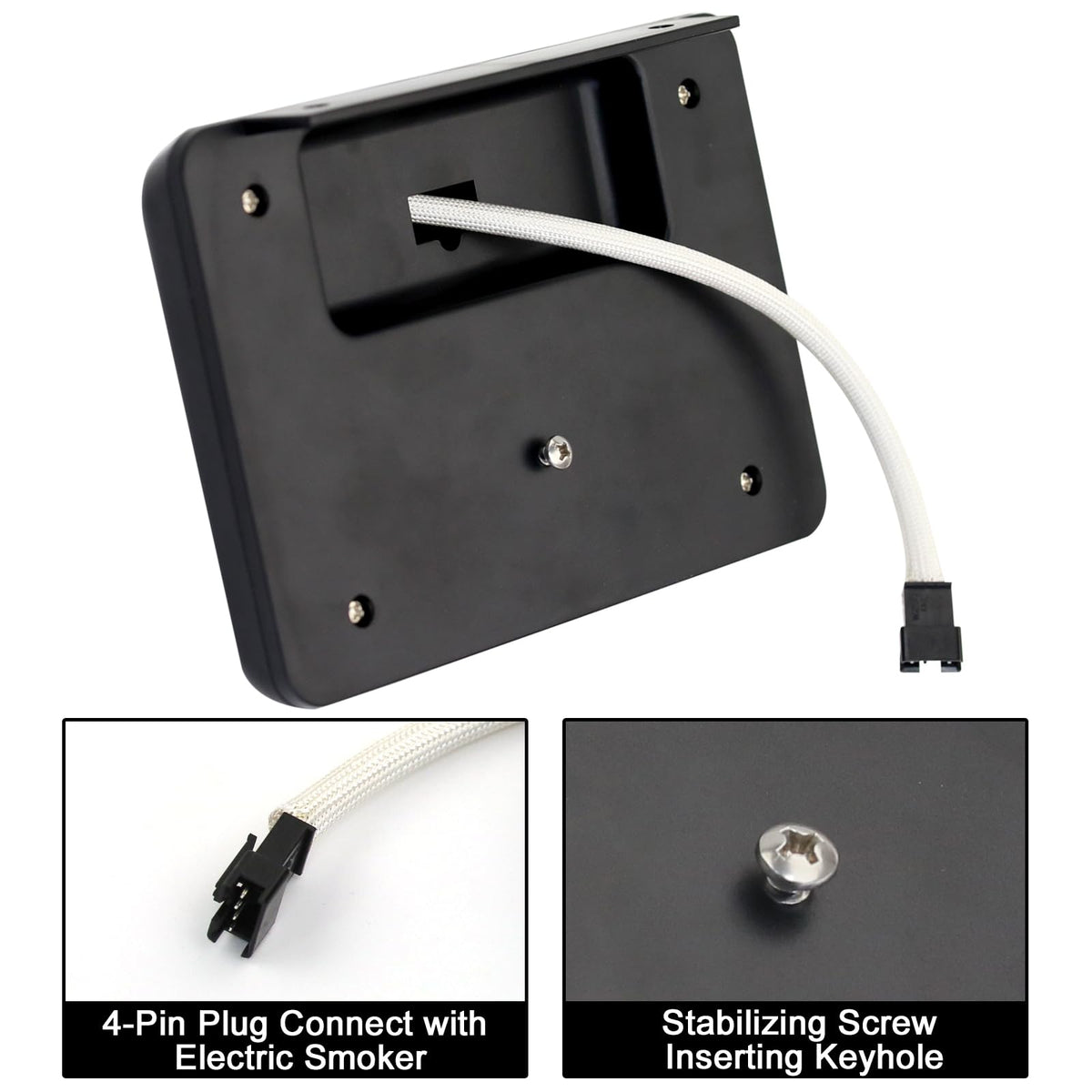 FBULWSEC precision thermostat buttons for quick temperature adjustments