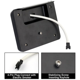 FBULWSEC precision thermostat buttons for quick temperature adjustments
