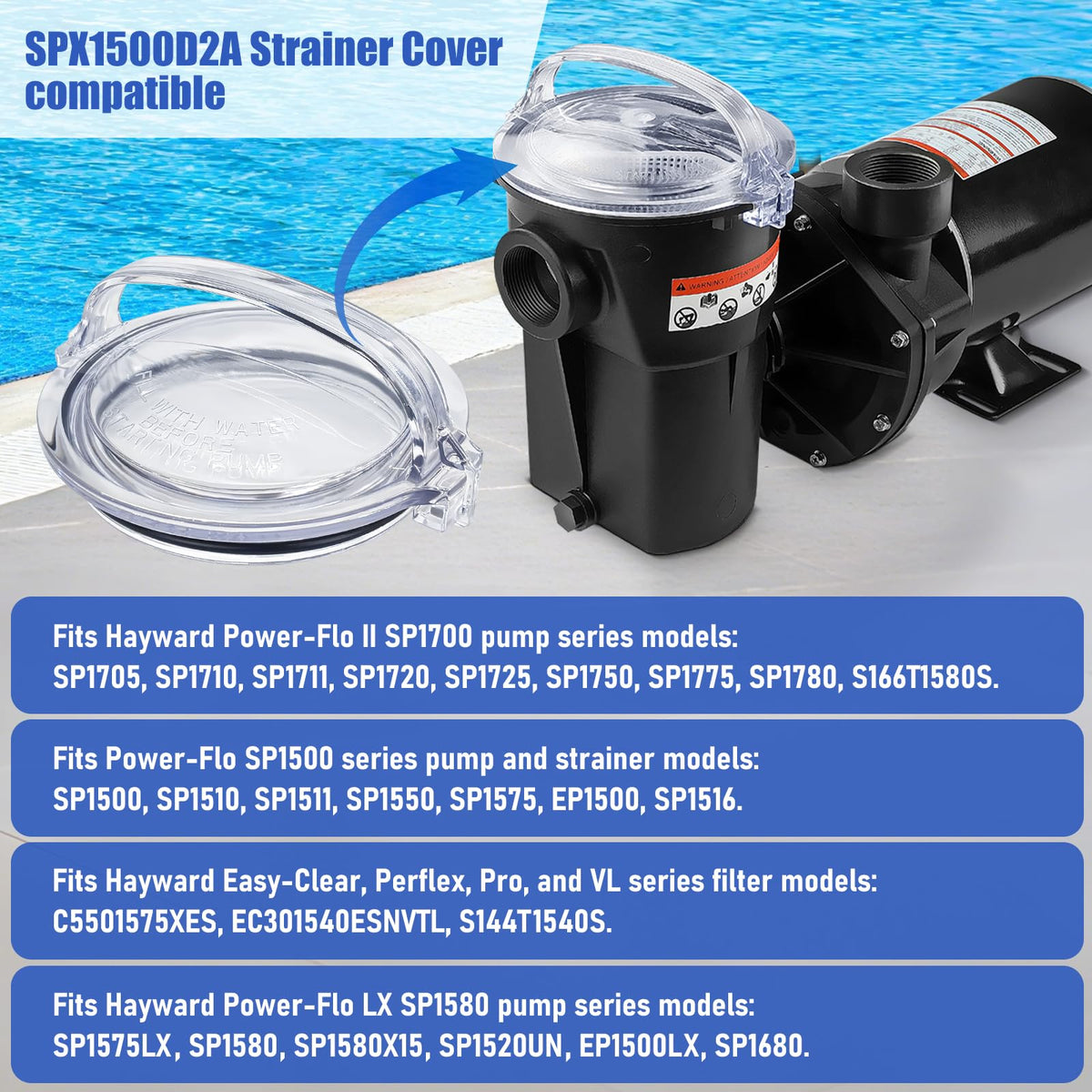 FBULWSEC SPX1500D2A compatibility with Hayward pumps and filters