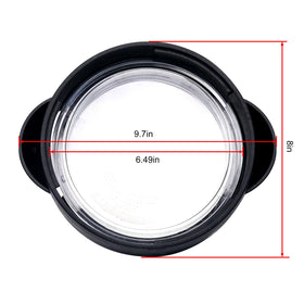 FBULWSEC SPX5500D dimensions: outer 9.7 inches, inner 8 inches, height 1.85 inches