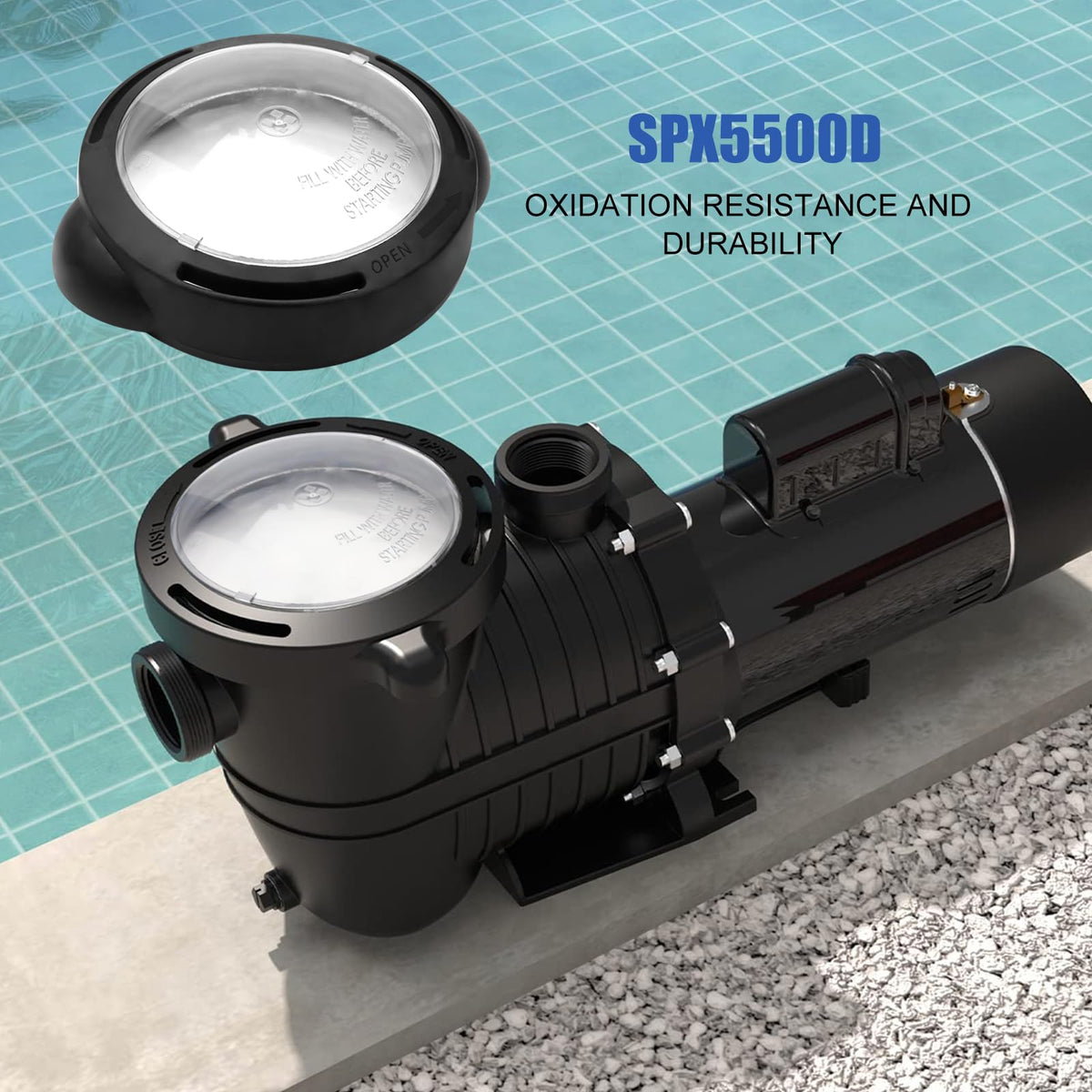 FBULWSEC SPX5500D O-Ring close-up for reliable seal and leak prevention