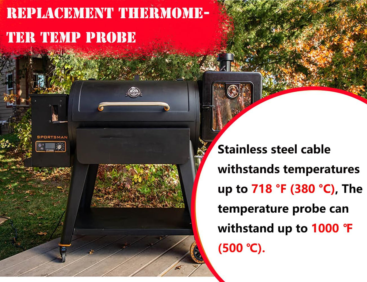 FCCUM easy plug-and-play probes speed up grilling setup.