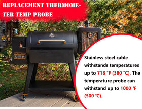FCCUM easy plug-and-play probes speed up grilling setup.