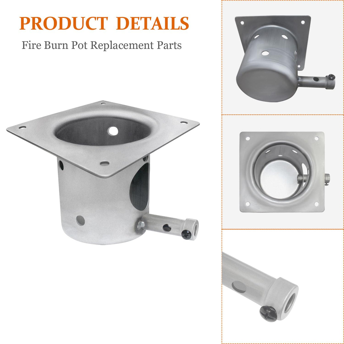 FCCUM fire burn pot Pit Boss compatibility supports broad pellet grill use