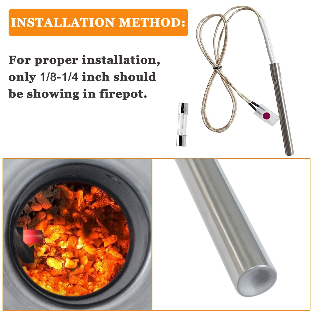 FCCUM installation guide for igniter; clear steps for quick setup.