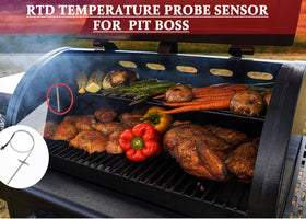 FCCUM probe monitors meat and ambient temperatures during smoking