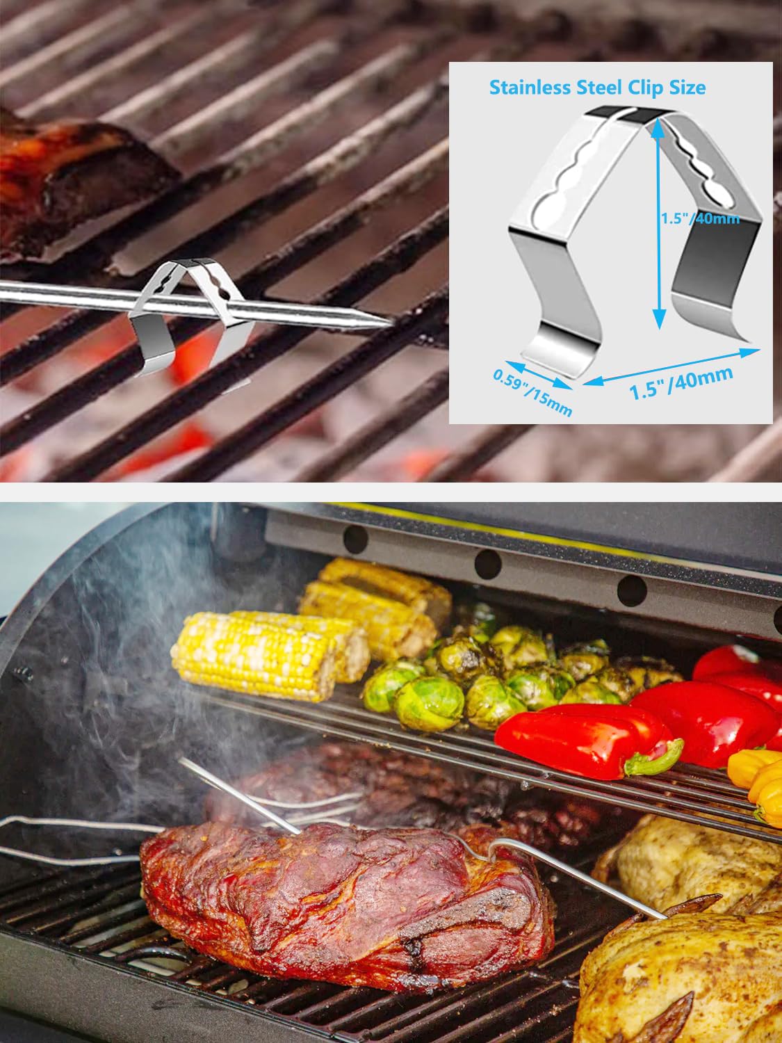 FCCUM universal compatibility expands replacement options for various grills.