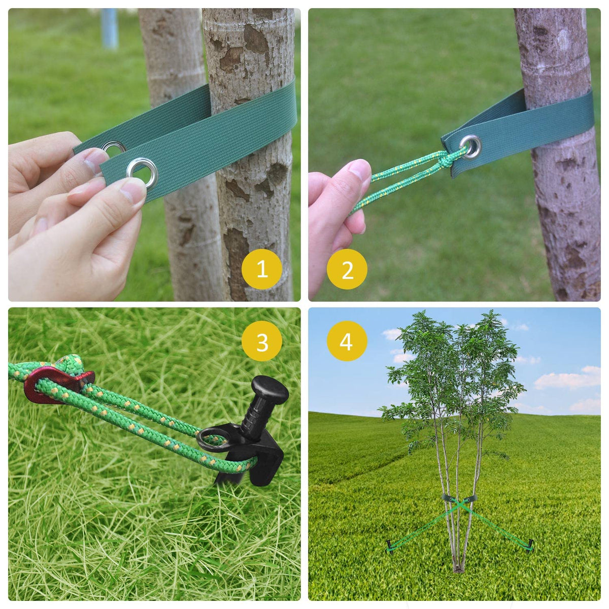 FCENDS versatile kit doubles as garden or tent stakes