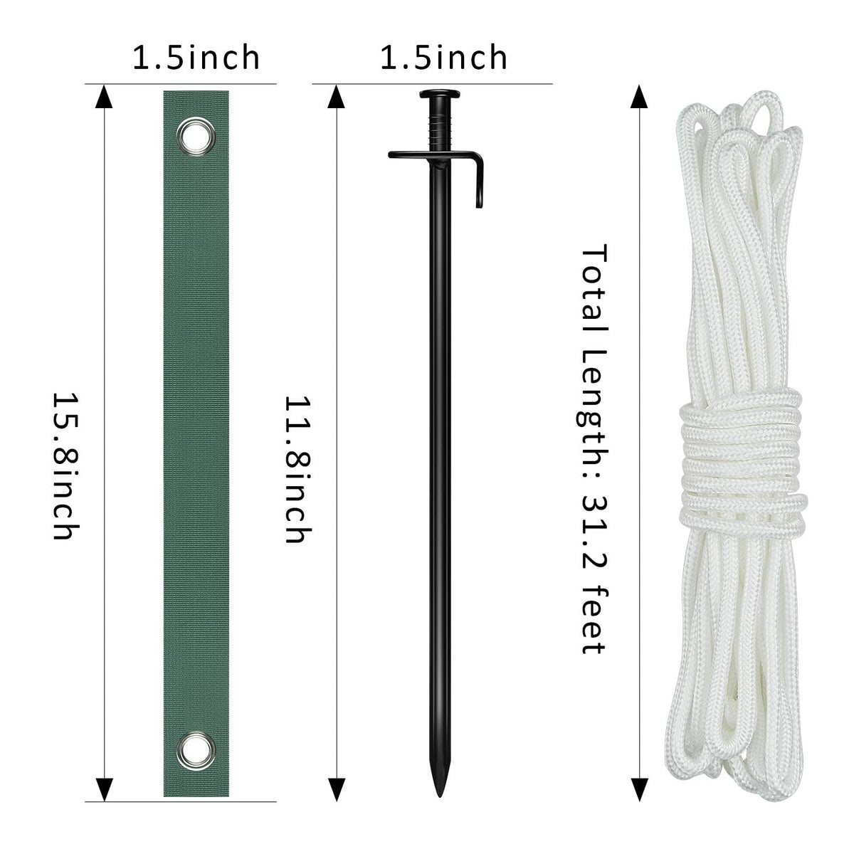 FCENDS straightening kit aids upright growth of saplings