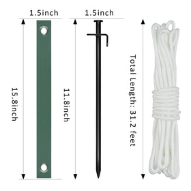 FCENDS straightening kit aids upright growth of saplings