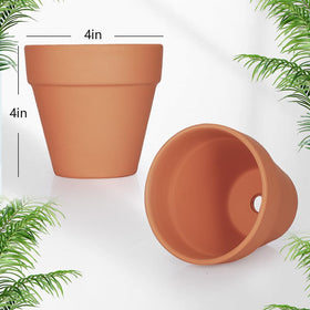 FCFKUK terracotta pot with smooth finish, great for DIY painting