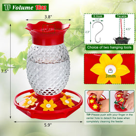 Fchstaer durable outdoor feeder withstands wind sun and rain.