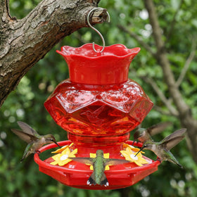 Fchstaer hanging feeder with S hook for easy setup