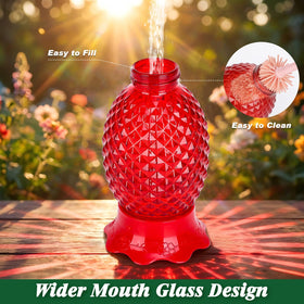 Fchstaer Wide-mouth bottle makes refilling and cleaning simple