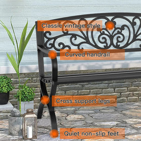 FDW floral design backrest adds decorative charm to outdoor spaces