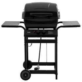 Feasto 2-Burner Grill main body highlights durable porcelain enamel for heat resistance